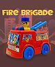 ToyBharat Push N Go Fire Brigade | Push N Go Toys | Kids Gift - Multicolor