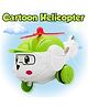Toybharat Cartoon Helicopter |Multicolour |Friction Power Toys| Toy Gift