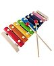 ToyBharat Wooden Xylophone |Multicolour | Educational Toys | Birthday Gift - Multi Colour