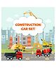 ToyBharat 4Pcs Construction Vehicle Truck Friction Playset |Pack of 4- Multicolor
