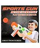 ToyBharat Sports Gun |Multicolour| Gun Toy | Intractive | Activity Toy