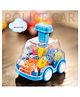 ToyBharat Push n go Gear Bus |Multicolour | Travel Toys | Birthday Gift | Friction Toys