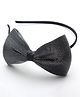 Milyra Bow Applique Detailed Hair Band - Grey