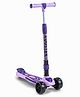 Two Wheel Scooter with PU Wheels  Purple