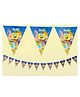 Funcart Spongy Bob Theme Banner - Multicolor