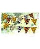 Funcart Jungle animal hanging flag banner - Multicolor