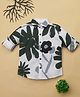 Rikidoos Full Sleeves Floral Printed Shirt - Green