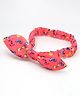 Aabacus Bow Applique Detailed & Designed Headband - Peach
