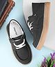 Steprite Colour Blocked Velcro Closure Sneakers - Black