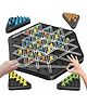 Kids Mandi Triangle Chess Board Game |Family Party Game (2-4 Players)