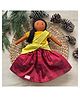 The Good Doll - Nilah's Elder Sister Malai in Red Half Saree - Height 38 cm