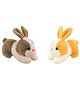 CuddleNest Rabbit Pair soft toy (Pack of 2)Height 30 cm