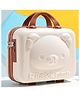 CuddleNest Vanity Case Cosmetic Bag with Lock, Strap & Zipper
