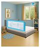 Evafly Bed Railing for Baby Safety Single Side Bed Rail for Infant Toddlers Safety-Blue