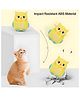 NEGOCIO Owl Shaped Press Mechanical Sliding Funny Toy Classic Wind Up Toys for Kids & Small Midum Puppy Cat Dogs- PACK OF 1- COLOR MAY VARY