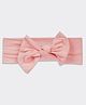 THE PLUSH CLUB Bow Applique Detailed Headband - Pink