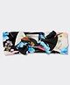 THE PLUSH CLUB Floral Designed Bow Applique Detailed Headband - Black & Blue