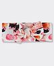 THE PLUSH CLUB Abstract Designed Bow Applique Detailed Headband - Pink