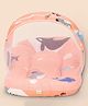 BAYBEE Baby Bedding Set for New Born Baby, Bed Mattress with Mosquito Net & Neck Pillow, Sleeping Nest Travel, Infant Toddler Bed Set Gifts for Baby Boy Girl 0-6 Months (Orange)
