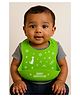 BabySafeHouse Waterproof Silicon Bib/Apron for Feeding & Weaning Infants and Toddlers, BPA Free,  Reusable & Easily Washable with Adjustable Collar for 6 months to 4 year Olds (Green)