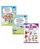 My First Telugu books (Set of 3 books) - Handwriting practice workbook, Aksharamala Reading Book, All in one Telugu, English