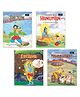Illustrated Tales of Krishna Arjun Mahabharat & Hanuman Set of 4 Books for kids - English