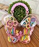 Radhya accessories Set Of 70 Floral Designed Hair Combo Box - Multi Colour