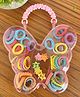 Radhya accessories Set Of 70 Solid Hair Accessories Combo Set - Multi Colour