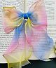 Radhya accessories Bow Applique Detailed Ombre Hair Alligator Clip - Multi Colour