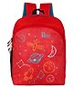 HARISSONS R59 KIDSSPACE Red Orange School Backpack for Kids. (Age  6 to 9 Year  16 Inches ).