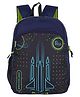 Harissons R59 Spacecraft Navy Green School Bag for Kids.(Age- 6 to 9 Year -16 Inches)