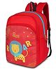 Harissons R59 ROAR Red  Orange School Backpack Fierce Lion Design.(Age -3 to 6 Year  16 Inches )