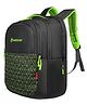 HARISSONS 16.9 Inches Trigon Black Green Casual Backpack for Men & Women.
