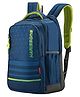HARISSONS Simplify Blue Green Casual Backpack for Men & Women.(Age-9 to 12 Year-18 Inches)