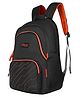HARISSONS 18 Inches ZAP Black Orange Casual College Backpack Age-6 to 9 Year