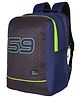 HARISSONS R59 SNIPPY Navy PGreen casual Laptop stylish Backpack for Men & Women.(Age-6 to 9 Year-Height 18 Inches)