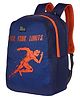 HARISSONS R59 SPRINT Navy Orange Backpack Lightweight & Spacious Daypack for School Gym,Travel(Age-9 to 12 Year-18 Inches)