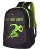 HARISSONS R59 SPRINT Black PGreen Backpack Lightweight & Spacious Daypack for School Gym,Travel(Age-9 to 12 Year-18 Inches)