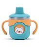 Luvlittle Stainless Steel Insulated Hot & Cold Sipper Bottle for Kids/Double Wall & Vacuuming/Sipper Cups with Straw/Travelling Water Bottle for Kids with Straw (260ml) - GREEN