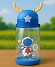 Luvlittle Deer HornPlastic Baby Silicone Straw Sipper Spill Proof Sipper - Blue - 600 ml