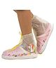 Yellow Bee Unicorn Designed Waterproof Shoe Covers - White & Yellow