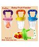 KRITIU Kritiu Fruit And Food Nibbler & Feeder - Multicolor-(Pack of 2)