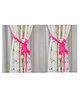 Tickles 2 Pcs Monkey Soft Stuffed Plush Animal Hanging Toy For Kids Boys & Girls Home Decoration (Size: 28 cm, Color: Pink)