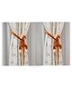 Tickles 2 Pcs Monkey Soft Stuffed Plush Animal Hanging Toy For Kids Boys & Girls Home Decoration (Size: 28 cm Color: Dark Brown)