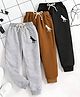 Googo Gaaga Cotton Knit Pack Of 3 Dinosaurs Printed Pajamas - Grey Brown & Black