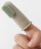 Finger Toothbrush For Babies with Soft Bristles - Green