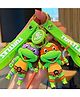 Elecart 3D Turtles Keychain for Men & Women | Cute Silicone Cartoon Keyring with Hook | Fun Gift for Boys, Girls | Bag, Scooty & Car Key Chain Charm (Pack 2 Random Design)