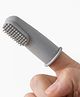 Finger Toothbrush For Babies with Soft Bristles - Grey