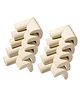 Kids Station Corner Guards for Baby Safety  Pack of 10 L-Shape Rubber Protectors for Sharp Furniture Edges  BPA Free (Beige)