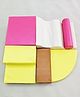 Oplus 6-piece Fun and versatile Soft Play Set for Kids - Pink and yellow color